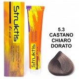 Struktis Crema Colorante 100ml - 5.3 Castano Chiaro Dorato
