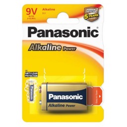 Panasonic Pila Formato Transistor 9v Alcalina
