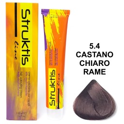 Struktis Crema Colorante 100ml - 5.4 Castano Chiaro Rame