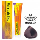 Struktis Crema Colorante 100ml - 5.5 Castano Chiaro Mogano