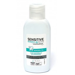 Mentadent Collutorio Igiene Orale - Mini 50ml - Sensitive - Formato Viaggio