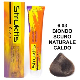 Struktis Crema Colorante 100ml - 6.03 Biondo Scuro Naturale Caldo