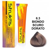 Struktis Crema Colorante 100ml - 6.3 Biondo Scuro Dorato