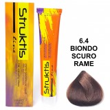 Struktis Crema Colorante 100ml - 6.4 Biondo Scuro Rame
