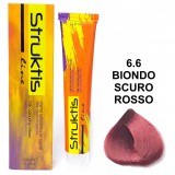 Struktis Crema Colorante 100ml - 6.6 Biondo Scuro Rosso