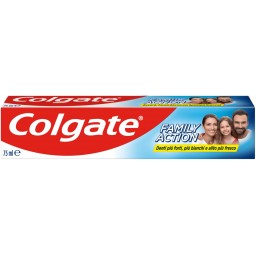 Colgate Dentifricio 75ml Family Action - Denti Forti E Bianchi Alito Fresco