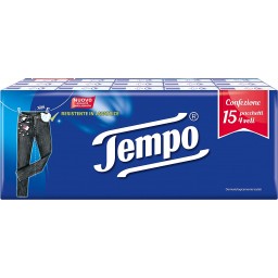 Tempo Fazzoletti Di Carta Da Naso - 15 Pacchetti Da 9 Pezzi