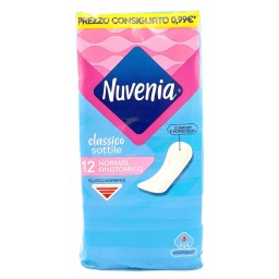 Nuvenia Classico - Assorbenti Sottili - 12 Pezzi - Anatomici