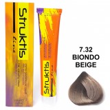 Struktis Crema Colorante 100ml - 7.32 Biondo Beige