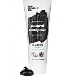 The Humble Dentifricio 75ml - Natural Toothpaste - Charcoal - Carbone