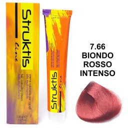 Struktis Crema Colorante 100ml - 7.66 Biondo Rosso Intenso