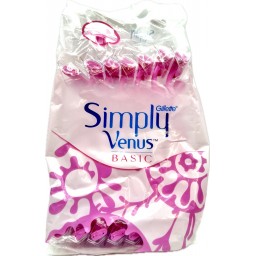 Gillette Venus Simply Rasoi Radi & Getta Bilama Basic - 15 Pezzi - Donna