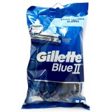 Gillette Blue Ii Rasoi Radi E Getta Bilama - 10 Pezzi - Chromium Coating