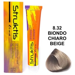 Struktis Crema Colorante 100ml - 8.32 Biondo Chiaro Beige