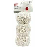 Spago Per Alimenti E Multiuso - 3 Pezzi - Colore Naturale