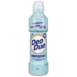 Deo Due Ammorbidente Profumante 50 Lavaggi 1 Litro - Premium - Sky