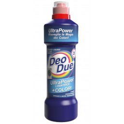 Deo Due Ultra Power Lavatrice +colori 25 Lavaggi 1 Litro - Detersivo Liquido
