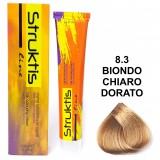 Struktis Crema Colorante 100ml - 8.3 Biondo Chiaro Dorato