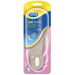 Dr.Scholl Gel Active Solette Ammortizzanti Per Scarpe Chiuse E Stivali