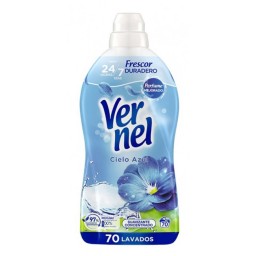 Vernel Ammorbidente Concentrato - 70 Lavaggi - 1250ml - Cielo Azzurro