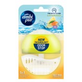 Ambipur Tavoletta Deodorante E Igienizzante Wc - 55ml - Lemon & Mandarin