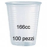 Very Well 96 Bicchieri Monouso In Plastica Pp - 166cc - Trasparenti