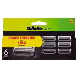 Gillette Labs 6 Testine Ricambio Per Rasoio Gillette Labs