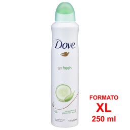 Dove Deodorante Spray Formato Xl 250ml - 48h No Alcool - Cetriolo E Te Verde