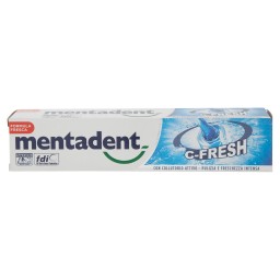 Mentadent Dentifricio 75ml - C-fresh - Con Collutorio Attivo