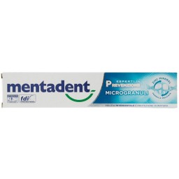 Mentadent Dentifricio 75ml Con Microgranuli - Perfetta Pulizia Interdentale