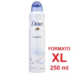 Dove Deodorante Spray Formato Xl 250ml - 48h No Alcool - Original - Classico