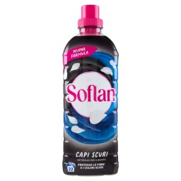 Soflan Detersivo Liquido Per Capi Delicati 28 Lavaggi - 900ml - Capi Neri