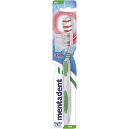 Mentadent Spazzolino Tecnic Clean - Soft - Delicato - Setole Morbide