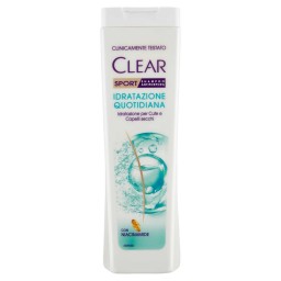 Clear Shampoo Antiforfora - 225ml - Sport - Idratazione Quotidiana