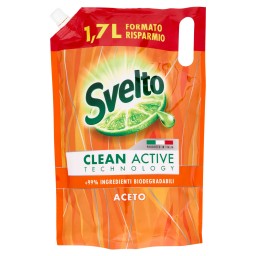 Svelto Detersivo Per Piatti - Ecoricarica 1700ml - Aceto