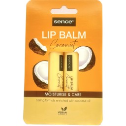 Sence Lip Balm - 2 Stick Protettivo Labbra Da 4.3g - Coconut