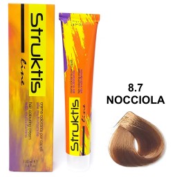 Struktis Crema Colorante 100ml - 8.7 Nocciola