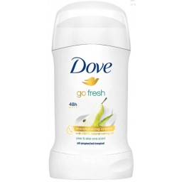Dove Deodorante Stick 40ml - 48h No Alcool - Aloe & Pera