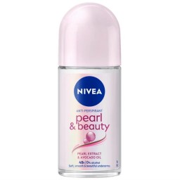 Nivea Deodorante Roll-on 50ml - 48h No Alcool - Pearl & Beauty