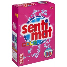 Senti Mat Detersivo Lavatrice In Polvere Fusto 1800g - 30 Lavaggi - Color