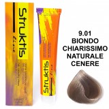 Struktis Crema Colorante 100ml - 9.01 Biondo Chiarissimo Naturale Cenere