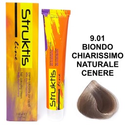 Struktis Crema Colorante 100ml - 9.01 Biondo Chiarissimo Naturale Cenere