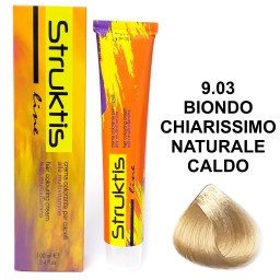 Struktis Crema Colorante 100ml - 9.03 Biondo Chiarissimo Naturale Caldo