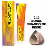Struktis Crema Colorante 100ml - 9.32 Biondo Chiarissimo Beige