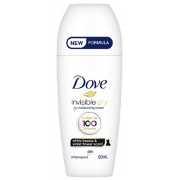 Dove Deodorante Roll-on 50ml - Invisible Dry - 48h