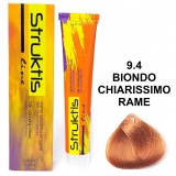 Struktis Crema Colorante 100ml - 9.4 Biondo Chiarissimo Rame