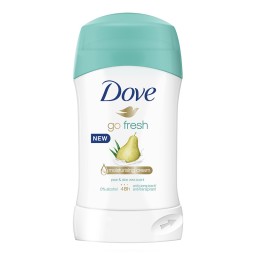 Dove Deodorante Stick 40ml - 48h No Alcool - Go Fresh Aloe E Pera