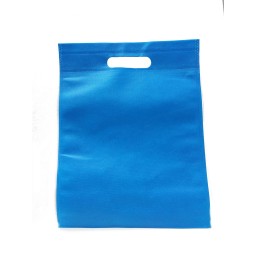 Bustina In Tnt 27x18cm Tinta Unita - Azzurro