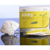 50 Mascherine Filtranti Ffp2 Nr - Bianche - Imbustate Singolarmente - Ce0477