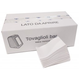 2000 Tovaglioli Bar Monovelo 17x17cm - Veline Monovelo Per Dispenser Bar